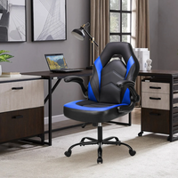 Ergonomic Gaming Racing Chair — Compact, 275 lb Capacity