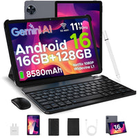 DOOGEE U11 11" Tablet — 16GB RAM + 128GB, Metal Body, Android 13
