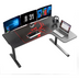 EUREKA - L Shaped Gaming Desk, 60 Inch