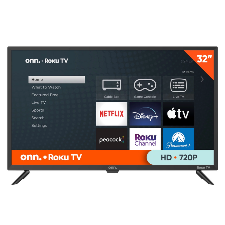 onn.™ - 32" LED HD Roku Smart TV