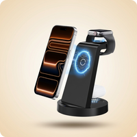 ETEPEHI 18W 3-in-1 Wireless Charging Station