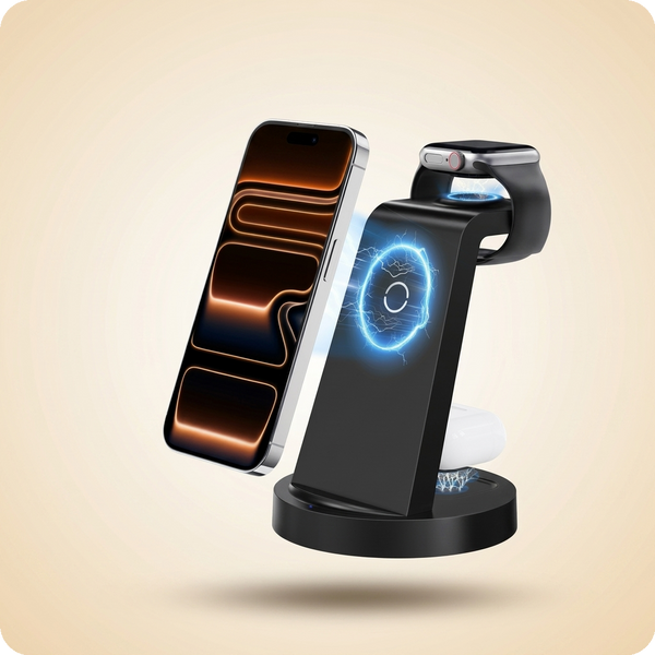ETEPEHI 18W 3-in-1 Wireless Charging Station