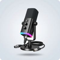 FIFINE AM8 - USBXLR RGB Streaming Mic