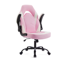 Ergonomic Gaming Racing Chair — Compact, 275 lb Capacity