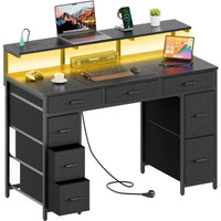 HLDIRECT 47" 8 Drawers - Negro