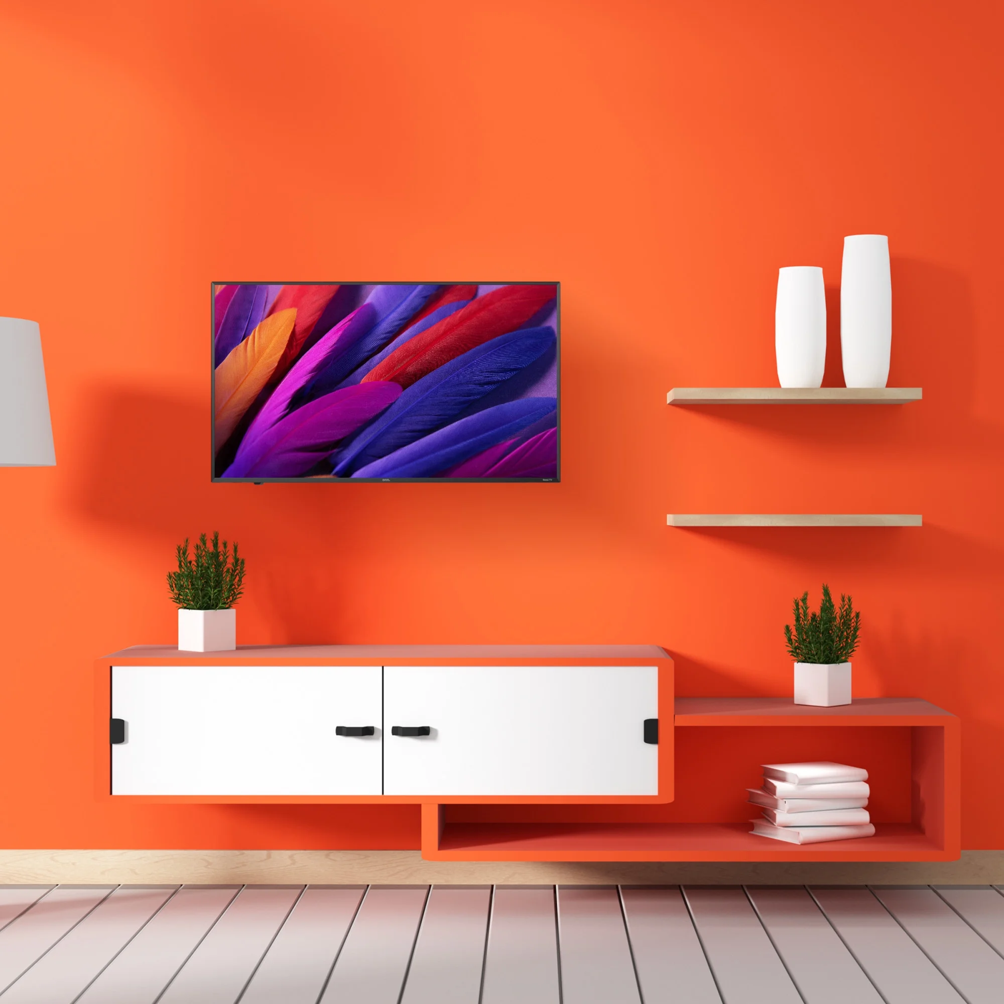 onn. ™ - 50” LED 4K UHD Roku Smart TV