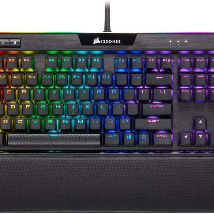 K95 RGB Platinum XT Mechanical USB Gaming Keyboard, Backlit RGB LED, Cherry MX RGB Brown, Black