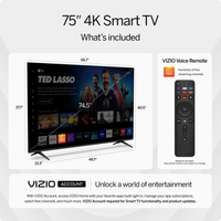 VIZIO 75" V-Series 4K UHD LED Smart TV with HDR10+ and AMD FreeSync