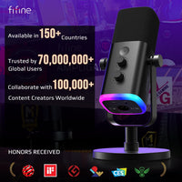 FIFINE AM8 - USB/XLR RGB Streaming Mic