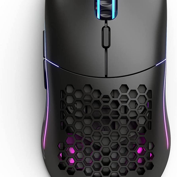 Model O Wireless Gaming Mouse - Superlight, 69G Honeycomb Design, RGB, Ambidextrous, Lag Free 2.4Ghz Wireless, up to 71 Hours Battery - Matte Black