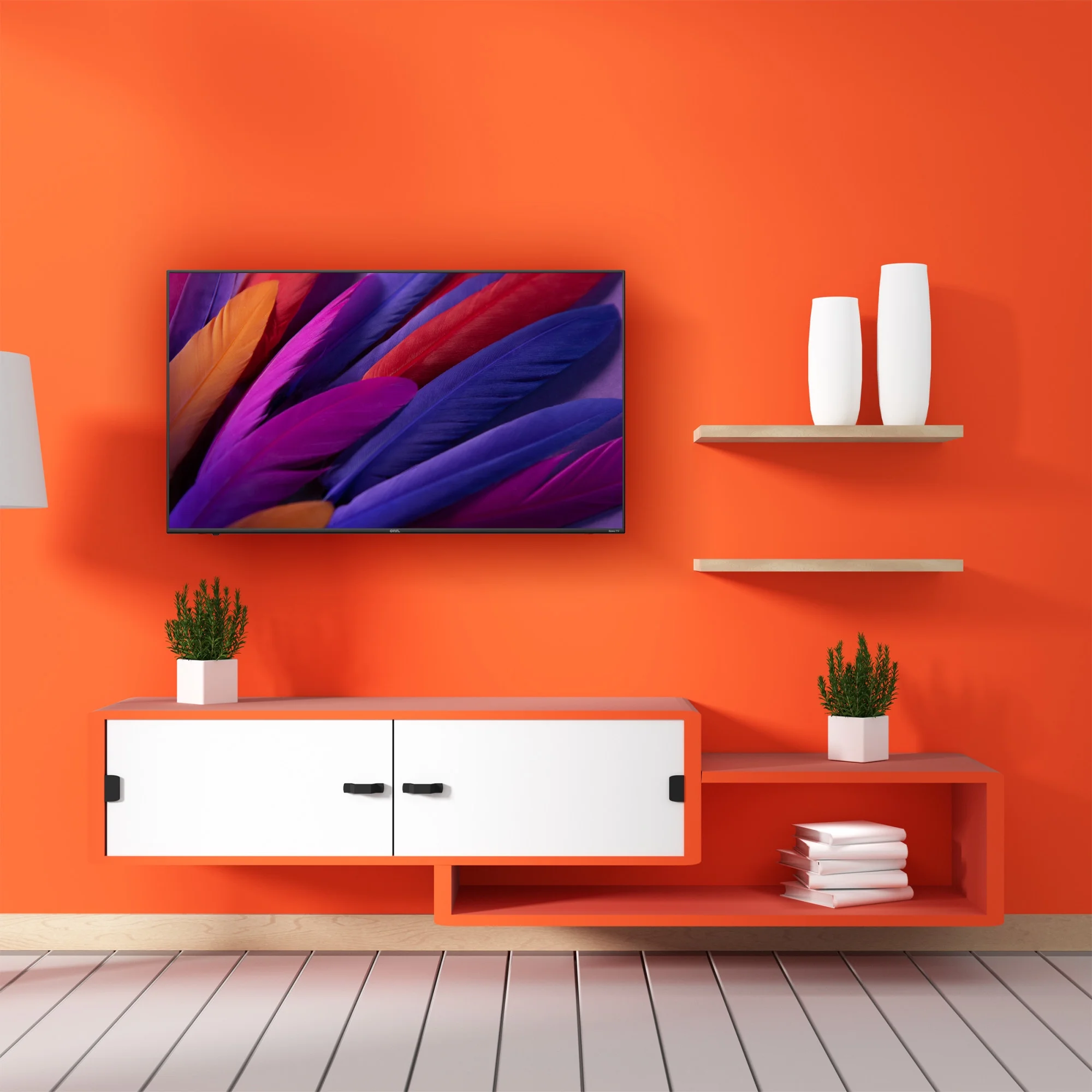 onn.™ - 65” 4K UHD ROKU Smart TV