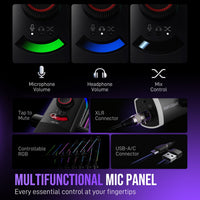 FIFINE AM8 PROT - RGB Streaming Mic Kit