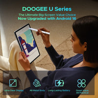 DOOGEE U11 11" Tablet — 16GB RAM + 128GB, Metal Body, Android 13