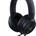 Kraken X USB Ultralight Gaming Headset: 7.1 Surround Sound - Lightweight Frame - Green Logo Lighting - Integrated Audio Controls - Bendable Cardioid Microphone - for PC - Classic Black