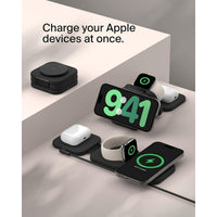 Belkin BoostCharge Pro - 3-in-1 Travel Wireless Charger