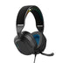 Jlab Nightfall Gaming Headset, Flip-To-Mute Rotating Boom Mic, 50Mm Drivers, Wired 3.5Mm for PC, PS5, PS4, Xbox Series X/S, Xbox One, Switch,