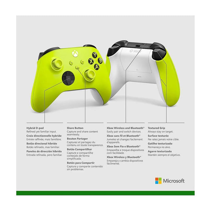 Microsoft  Wireless Controller - Electric Volt