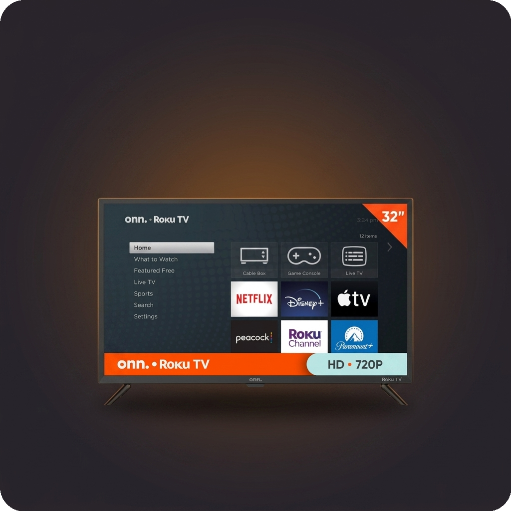 onn. 32 HD Roku Smart TV